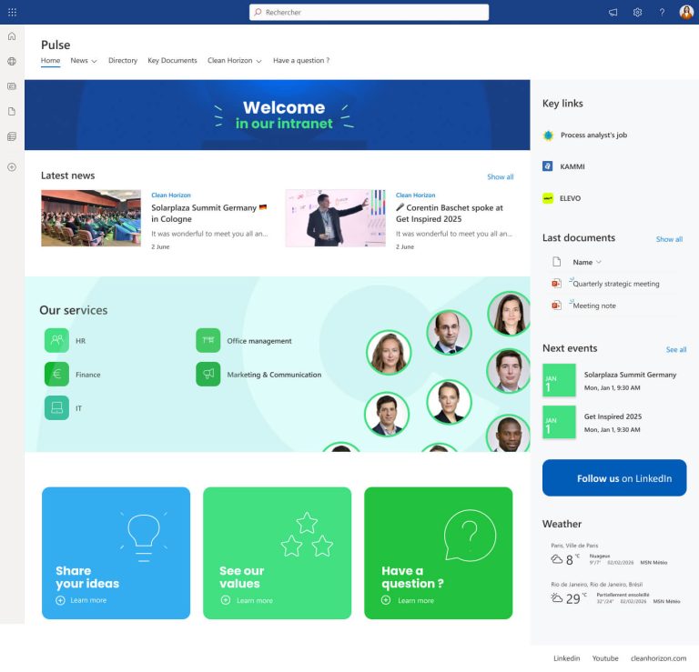 Accueil communication