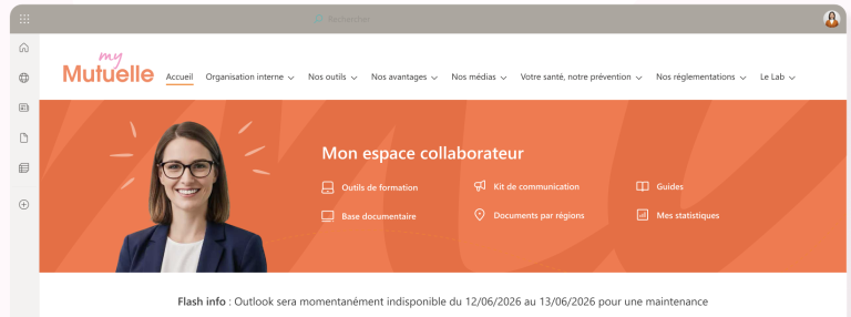 SharePoint de communication