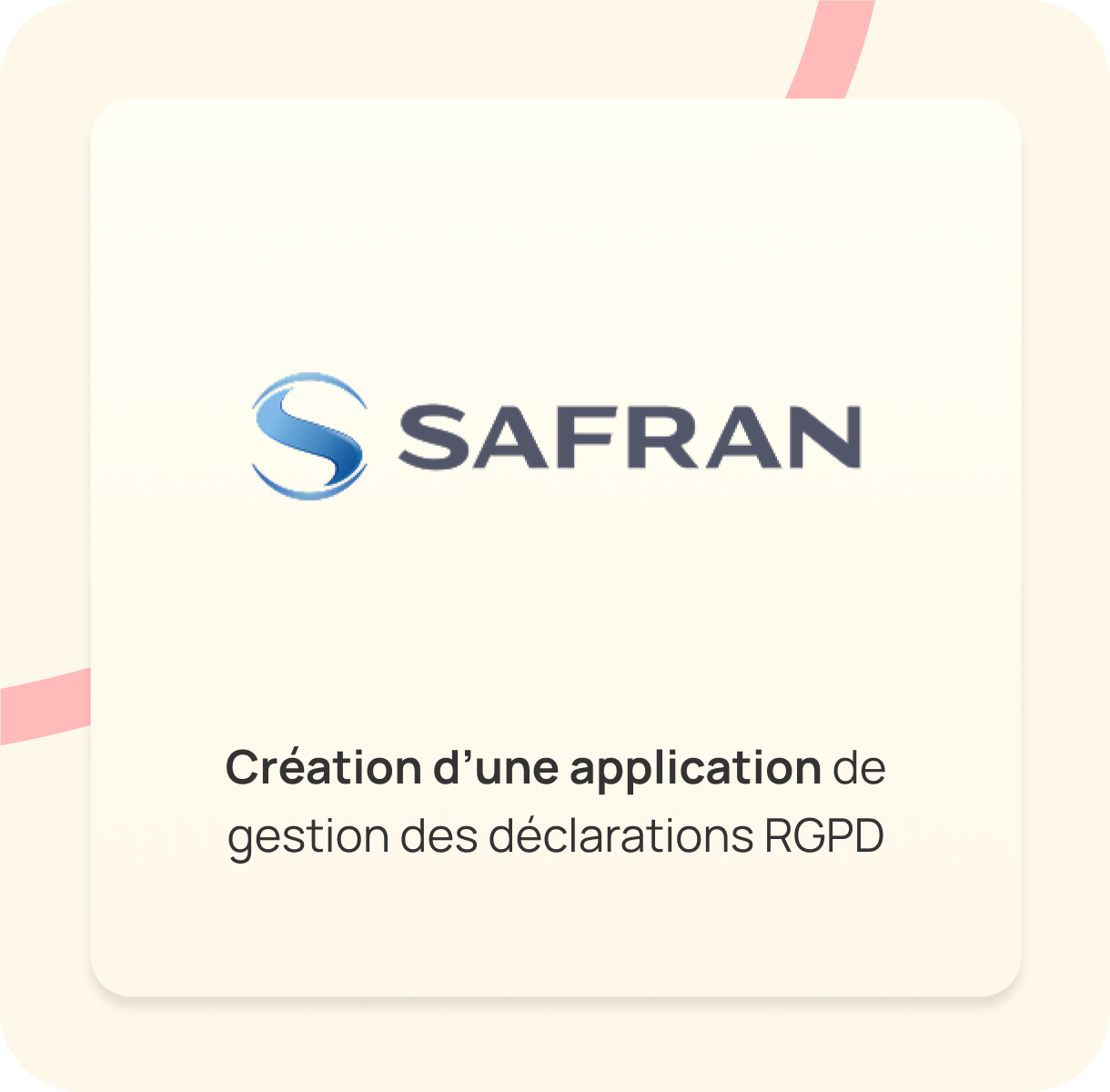 Application web sur mesure